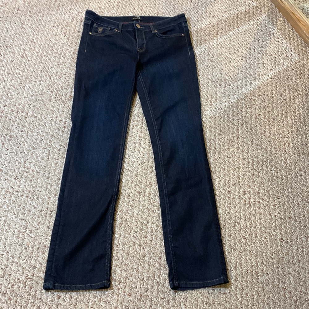 NWOT Massimo Dutti Dark Wash Slim Fit Jeans. Size8